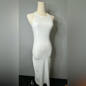 NWT: Zara Ribbed Bodycon Tank Midi Dress Size M
